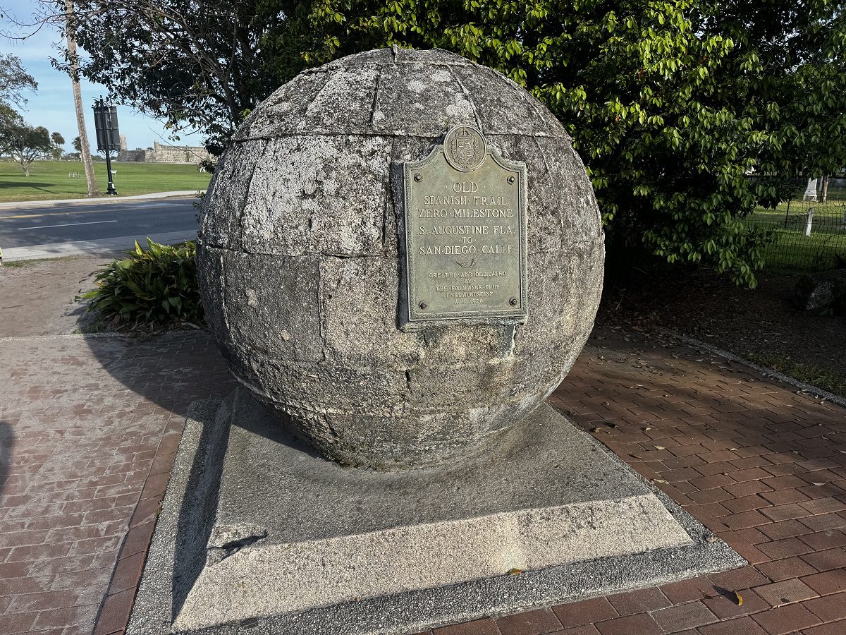 Old Spanish Trail Zero Milestone