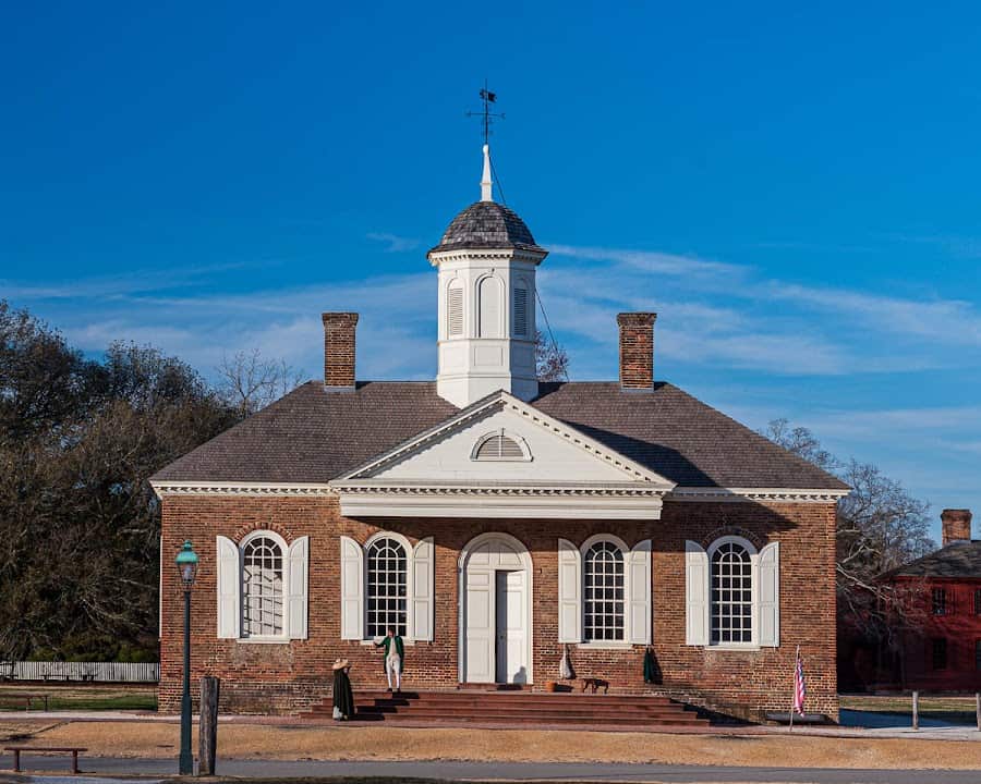 Colonial Williamsburg Courthouse