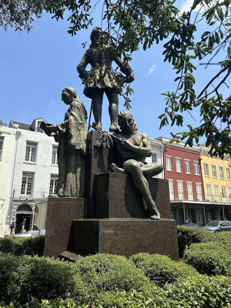 Jean Baptiste le Moyne de Bienville Statue