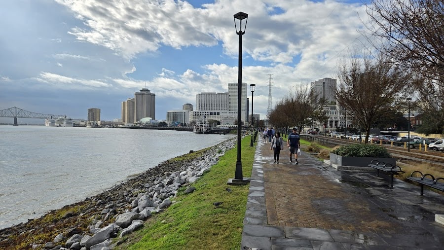 The Moonwalk Riverfront Park