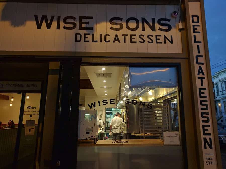 Wise Sons Jewish Deli 24th Street